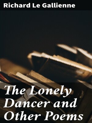 cover image of The Lonely Dancer and Other Poems